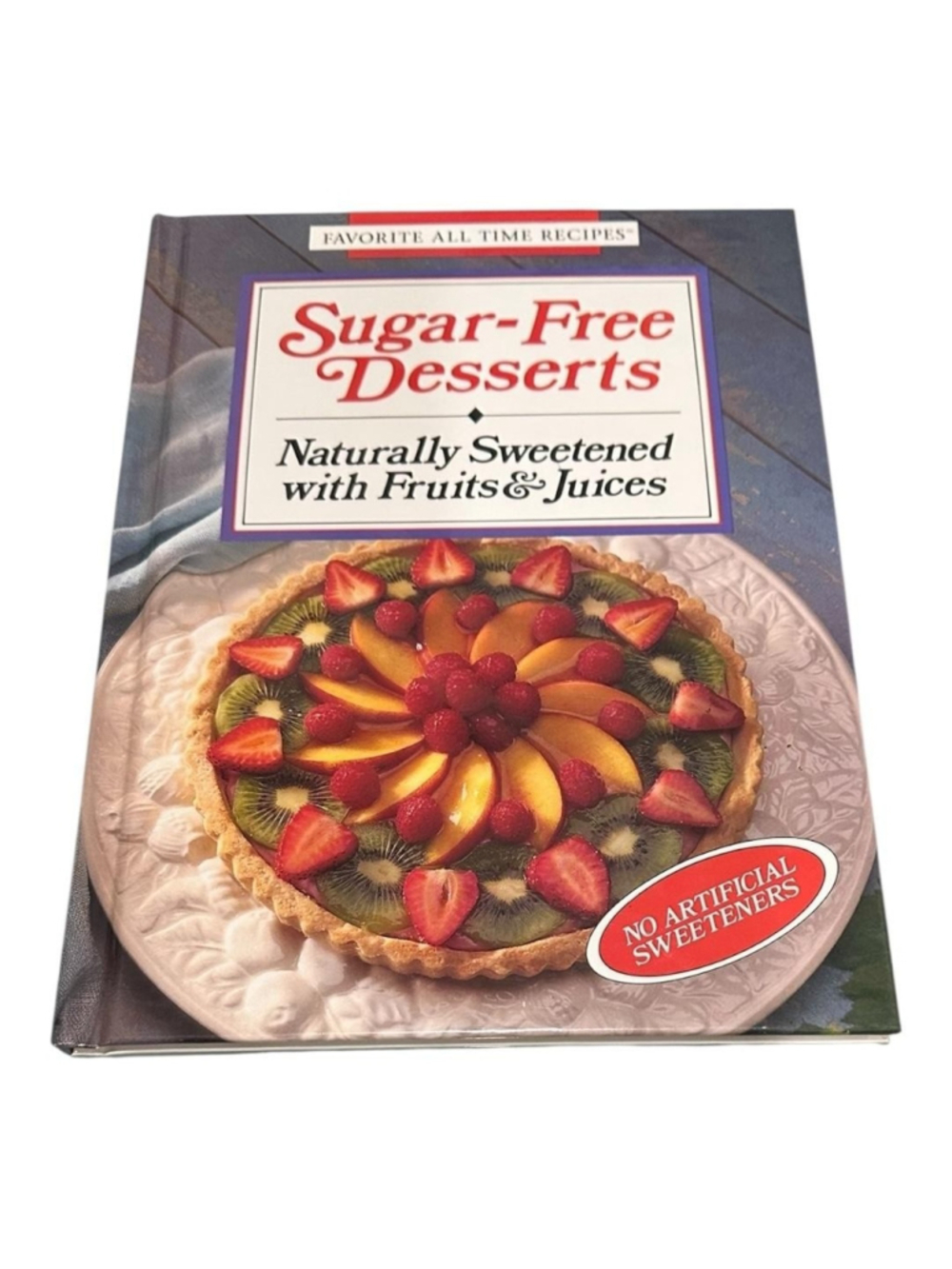 Sugar-Free Desserts Publications International Blue HC USA Cookbook Diabetic